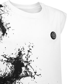 Tanktop Splash Wit