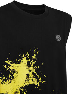 Tanktop Splash Zwart