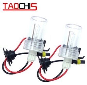 Taochis 12V 100W H1 Auto Auto Koplamp HID XENON Vervanging lampen lampen 4300k 5000k 6000k 8000k 10000K 4300k wit geel