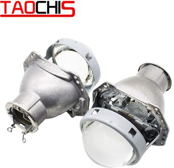 Taochis 3.0 Inch Hoofd Licht Retrofit Hella 3R G5 Bi Xenon Projector Lens Met H7 Halogeen Projector Xenon Led Lampen enkel en alleen projector lens