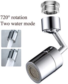 Tap Beluchter 720 ° Rotatie Universele Splash-Proof Swivel Waterbesparende Kraan Water Saving Badkamer Filter Foamer Beluchters
