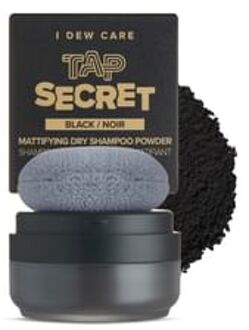 Tap Secret Mattifying Dry Shampoo Powder - 4 Colors Black