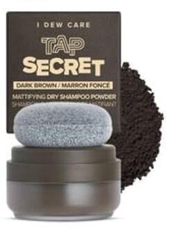 Tap Secret Mattifying Dry Shampoo Powder - 4 Colors Dark Brown