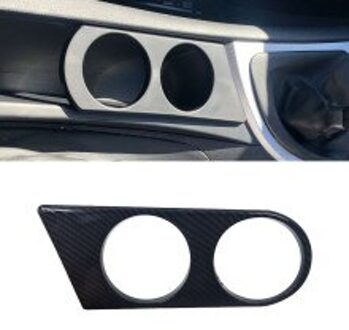 Tape Auto Bekerhouder Met Fitting 1Pcs Carbon Fiber Decoratieve Cover Makkelijk Te Gebruiken Voor Bmw 1 Serie Vervanging