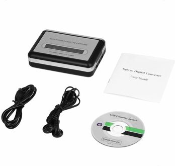 Tape Naar Pc Super Cassette Te MP3 Audio Muziek Cd Digitale Speler Converter Capture Recorder + Hoofdtelefoon Usb 2.0