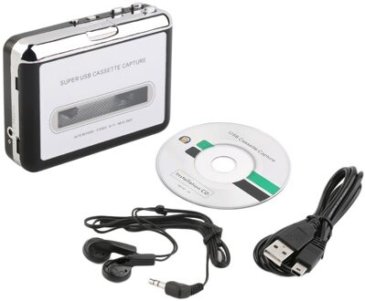Tape Naar Pc Super Usb Cassette-to-MP3 Converter Capture Audio Music Player Nieuw