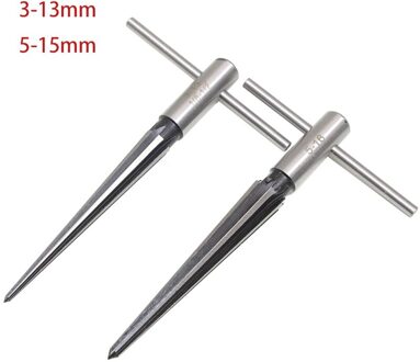 Taper Ruimer 3-13Mm & 5-16Mm Hand Metalen Ruimer Ontbramen Vergroten Pin Hole Handheld Ruimer voor Hout Metaal Plastic Boren