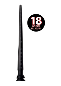 Tapered Silicone Hose with Structure - 18 / 46 cm - Tapered Silicone Hose with Structure - 18 / 46 cm