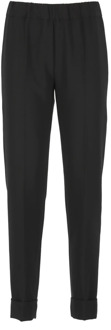 Tapered Trousers D.Exterior , Black , Dames - L,M,S,Xs
