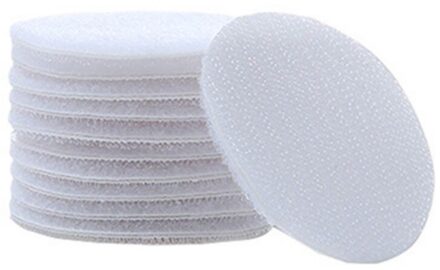 Tapijt Aangrijpend Stickers Dubbelzijdig Klittenband Lijm Stof Montage Tape Sticky Pads Voor Bank Kussen Tapijt Vel Holde wit