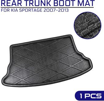 Tapijt Auto Vloermat Kofferbak Anti-Modder Cover Voor Kia Sportage 2007