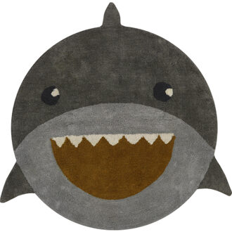 Tapis Petit Shark haai vloerkleed kindervloerkleed Ø110 Multicolor