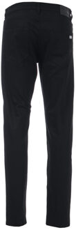 taps toelopende herenjeans, zwart - 34W/32L