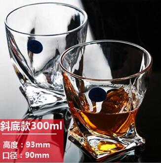 TAQUA Grote Whisky Wijnglas loodvrij Kristal Cups Hoge capaciteit Bier Glas Wijn Cup Bar Hotel Drinkware Brand Vaso Cop Blauw