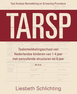 TARSP - Taal Analyse Remediëring en Screening Procedure - Boek Liesbeth Schlichting (9043035610)