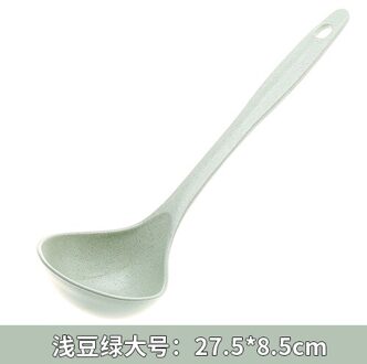 Tarwesteel Lepel Plastic Grote Soep Lepel Huishoudelijke Lange Pap Lepel Keuken Servies Soep Lepel Lange Handvat Pap Lepel groot