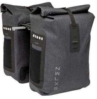 Tas newlooxs varo double pannier mik grey Grijs