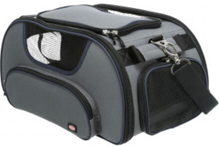 tas vliegtuig voor hondtas wings grijs / blauw 46x28x23 cm