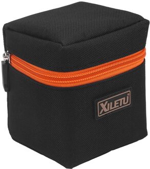 Tassen Slr Camera Lens Dikke Neopreen Bag Rood En Zwart Professionele Lens Vaten Case