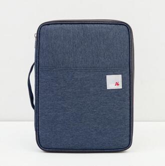 Tassen Voor Mannen Business Messenger Document Tas Handtas Mannen Sac Ordinateur Office Tassen Voor Mannen Aktetas Sac Ordinateur Maleta Blauw