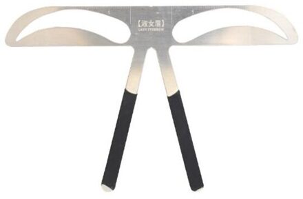 Tatoo Shaper Permanente Make-Up Wenkbrauw Te Gebruiken Wenkbrauw Stencil Make KIt DIY Template Stencil Shaping Tool-lady wenkbrauw