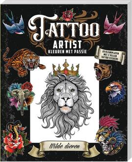 Tattoo Artist Kleurboek - Wilde Dieren - Interstat