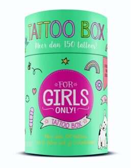 Tattoo Box - For Girls Only! - (ISBN:9789002264146)