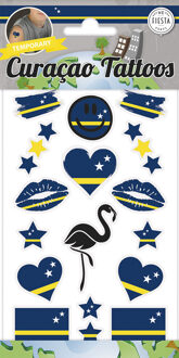Tattoos Curacao Multikleur - Print