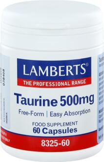 Taurine 500 mg 60 capsules