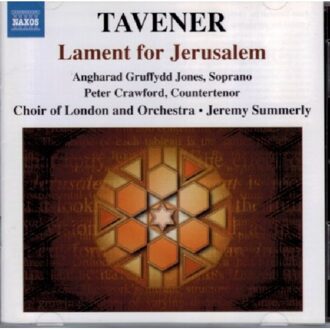 Tavener: Lament For Jerusalem