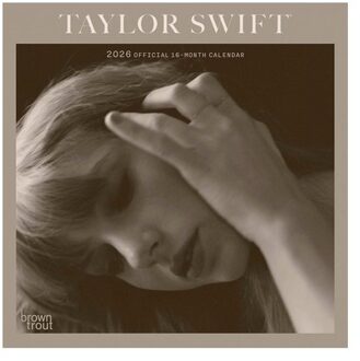 Taylor Swift 2026 Mini 7x7 Calendar - Browntrout