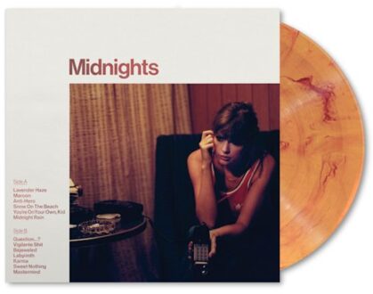 Taylor Swift - Midnights LP (Blood Moon Coloured Vinyl)