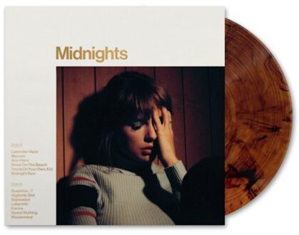 Taylor Swift - Midnights LP (Mahogany Coloured Vinyl)