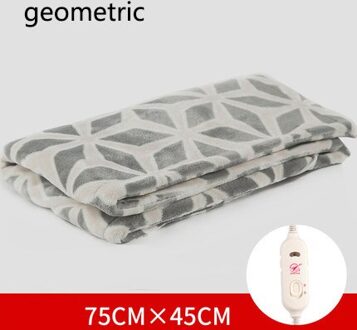 [TB15] Enkele elektrische deken kleine elektrische knie deken kantoor cover been warm body deken warm schat artefact hea geometric