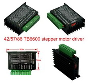 TB6600 Stappenmotor Driver Nema 23 Nema 34 42/57/86 Nema17 32 Segmenten 4.0A 42VDC Cnc Graveermachine Hout router Mini Draaibank