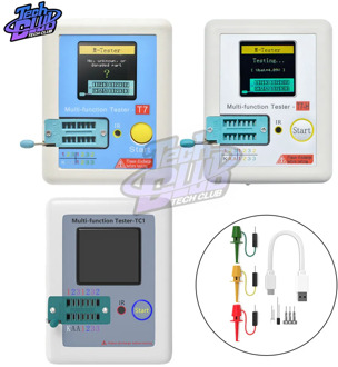 TC-T7-H TCR-T7 LCR-TC1 Transistor Tester Diode Triode Capacitance Meter ESR LCR NPN PNP MOSFET IR Multifunction Tester Digit