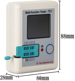 TC1 3.5Inch Tester Multifunctionele Test Auto Kalibratie Infrarood Golfvorm Digitale Ampèremeter Voltmeter Capaciteit