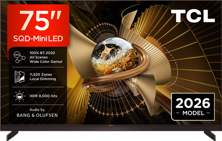 TCL 75X11L - 75 SQD Mini-LED (2026)