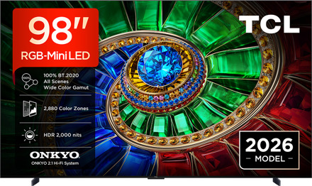 TCL 98RM7L - 98 RGB Mini-LED (2026)