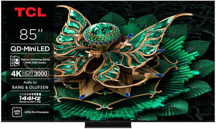 TCL MINI LED 85MQLED85K (2025) - 85 inch - MiniLED TV Zwart