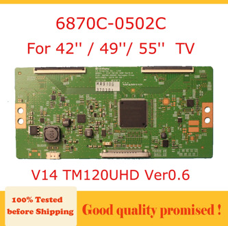 Tcon board 6870C-0502C V14 TM120UHD Ver0.6 lg tv card for 42'' 49'' 55'' tv profesional test board 6870C 0502C V14TM120UHD