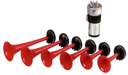 TCP Luchthoorn 6-Tonig - 12 Volt - Godfather Melodie