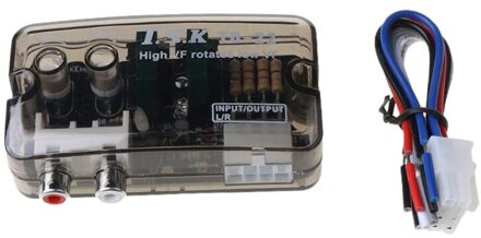 TD-22 Rca Stereo Hoog Naar Laag Verstelbare Frequentie Lijn Speaker Level Converter