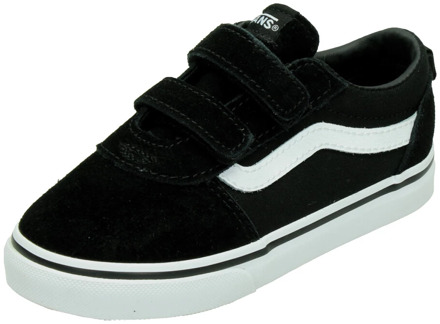 TD Ward V Suede/Canvas Sneakers - Black/White - Maat 25