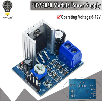 TDA2030 Module Power Supply TDA2030 Audio Amplifier Board Module TDA2030A 6-12V Single