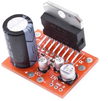 TDA7377 power amplifier board 12V DC power amplifier board effect over TDA7375 TDA7297