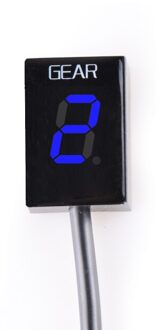 Tdm 900 Motorfiets Voor Yamaha Tdm 900 Geen Abs 2002 TDM900 Abs Motorfiets Lcd Electronics 1-6 niveau Gear Indicator Digitale blauw