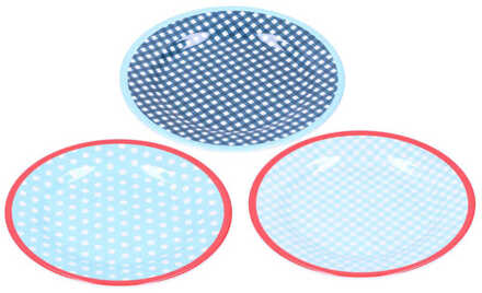 Te Schoon Kopjes En Schoteltjes 9in Salade Fruitschaal Dessert Cake Gerechten Gebak Lade Servies Decoratie Herbruikbare Color1