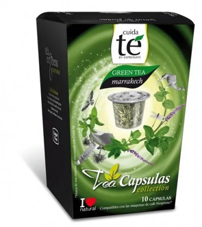 TE VERDE MARRAKECH, 10 capsules care Nespresso compatible tea