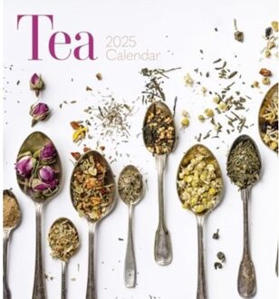 Tea 2025 Wall Calendar - Pomegranate